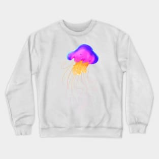 Blue jellyfish Crewneck Sweatshirt